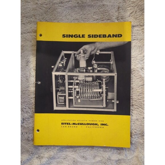 Eitel-McCullough single sideband Electron Tubes Catalog 1957 Bulletin No 9 SC - Picture 1 of 4